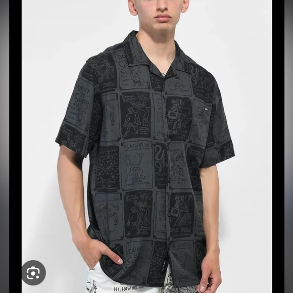 Vans x Daniel Johnston Button Up Shirt - Picture 1 of 4